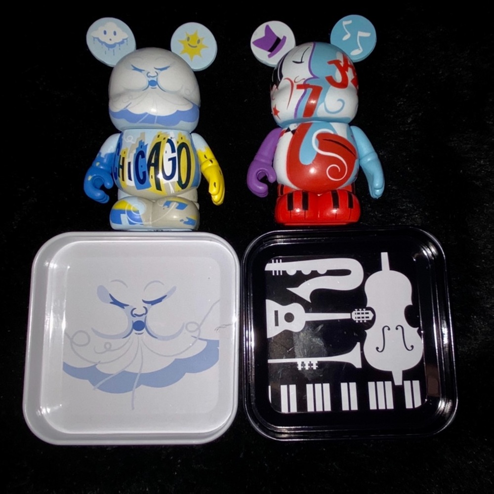Disney Vinylmation ~ Limited Edition Chicago Set